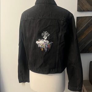 Vigoss Charcoal Denim Jacket